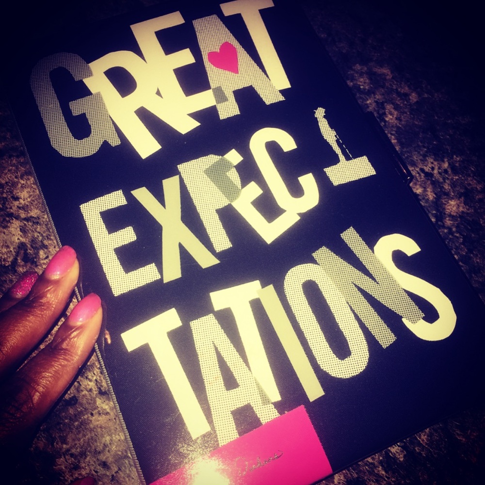 Kate Spade ♠️Great Expectations Book Clutch